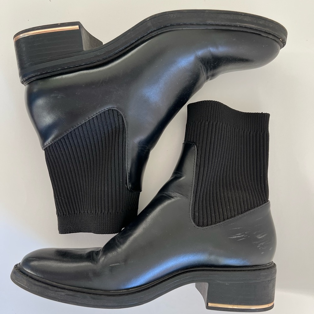 COPY - Zara Sock style Ankle Boots